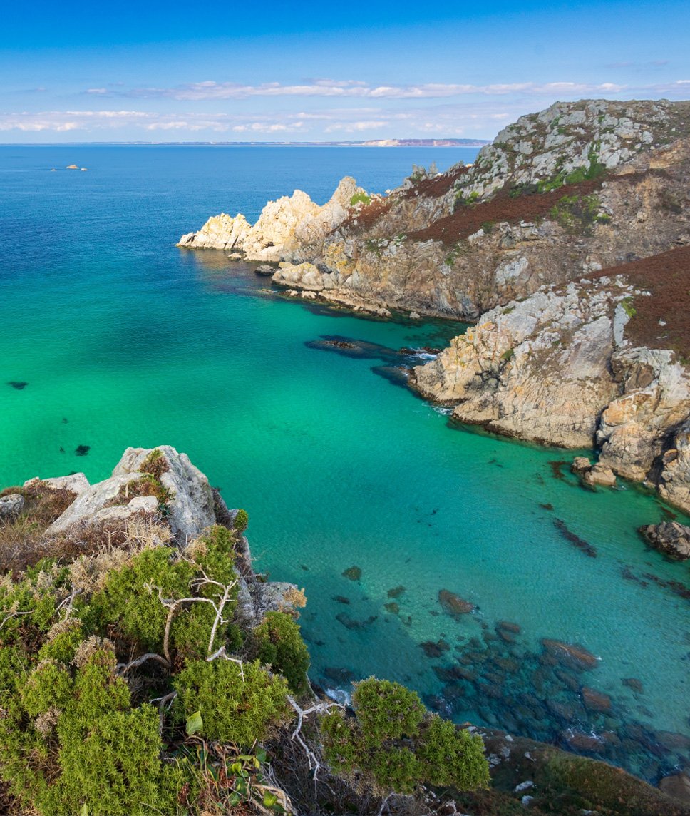 Translucent waters, ideal for swimming and exploring