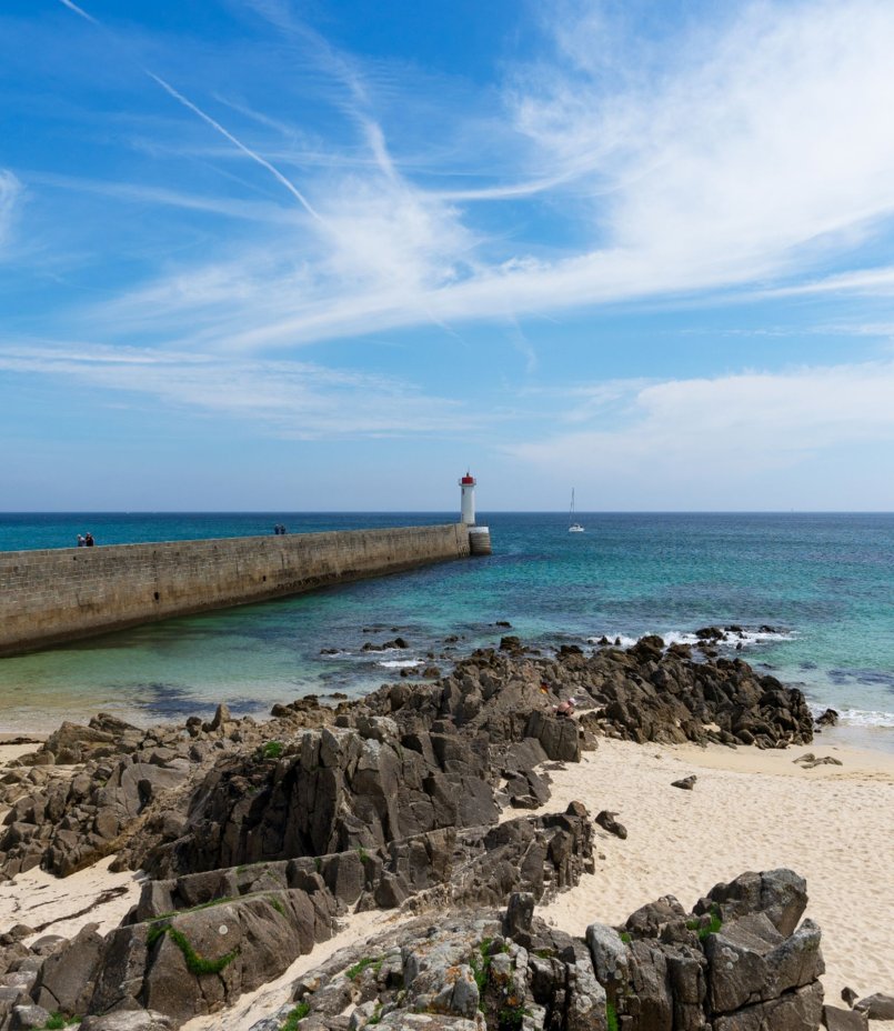 The Audierne lighthouse